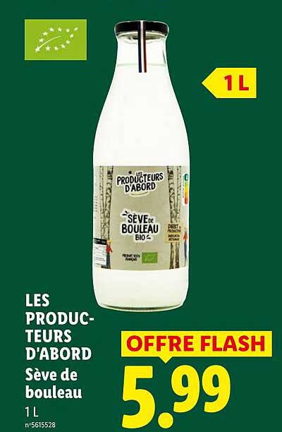 Sève de bouleau 1 L