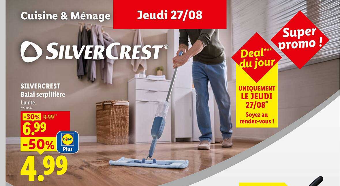 SILVERCREST Balai serpillière