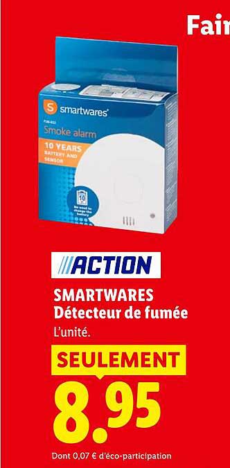 SMARTWARES Détecteur de fumée