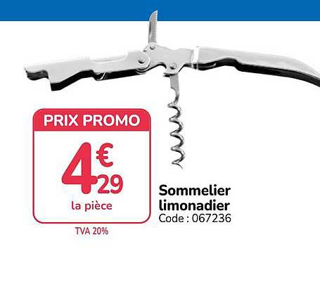 Sommelier limonadier