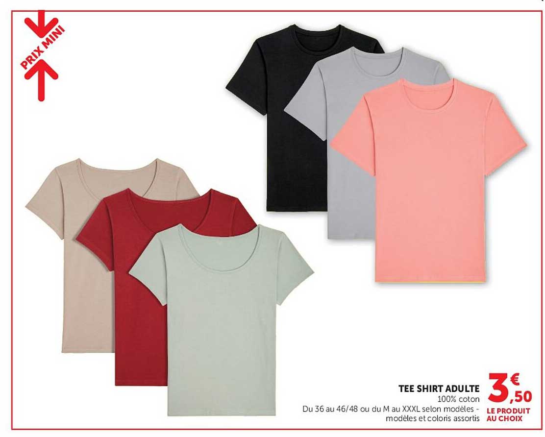 TEE SHIRT ADULTE