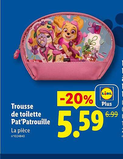 Trousse de toilette Pat'Patrouille
