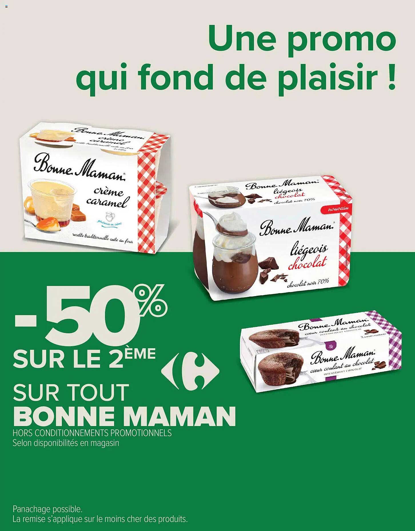 Une promo qui fond de plaisir !