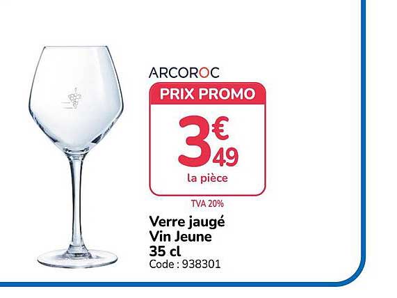 Verre jaugé Vin Jeune 35 cl