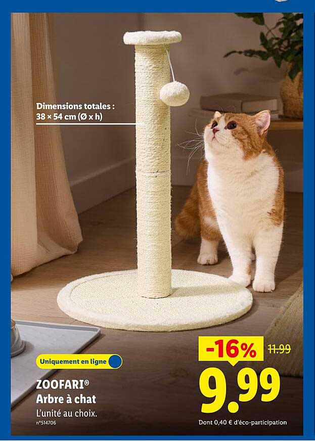 ZOOFARI® Arbre à chat