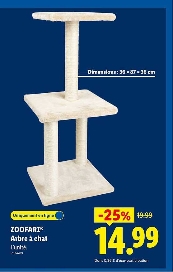 ZOOFARI® Arbre à chat