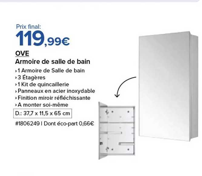 Armoire de salle de bain