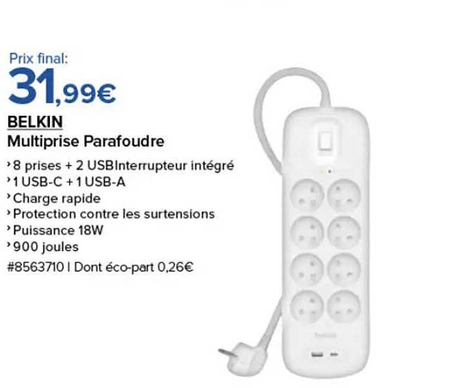 BELKIN Multiprise Parafoudre