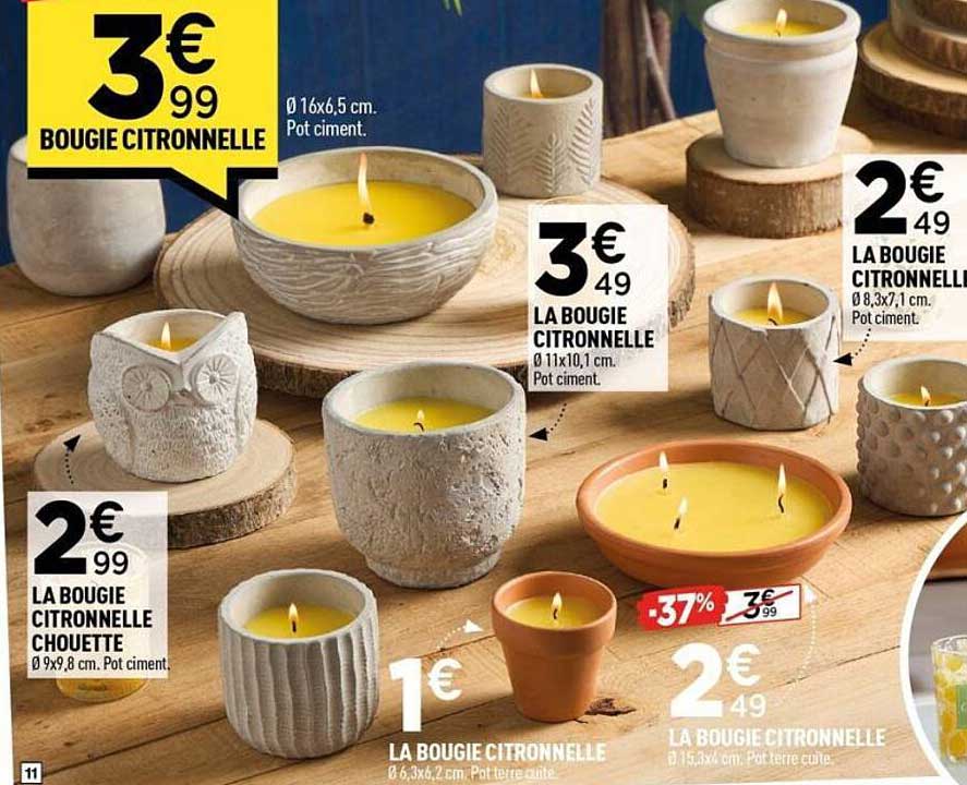Bougie Citronnelle