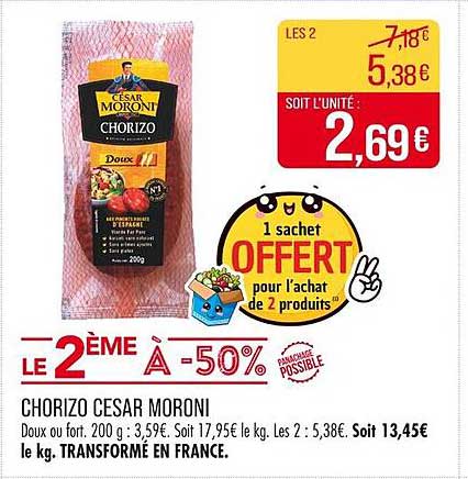 CHORIZO CESAR MORONI