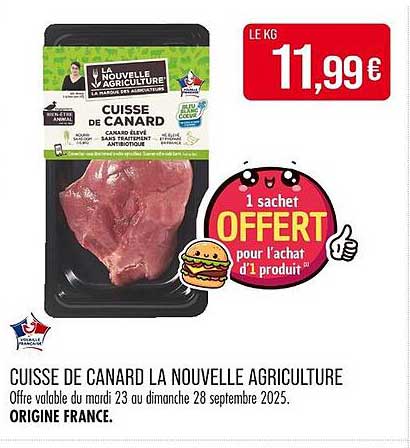 CUISSE DE CANARD LA NOUVELLE AGRICULTURE