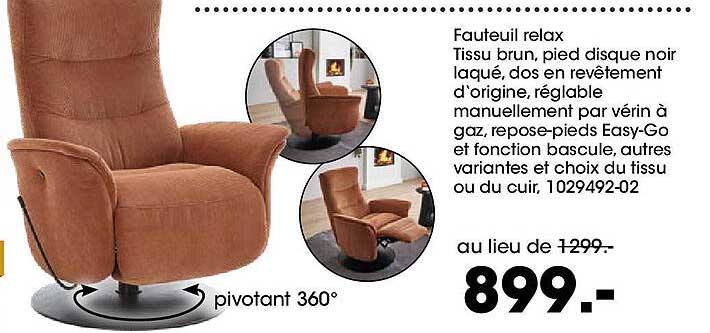 Fauteuil relax