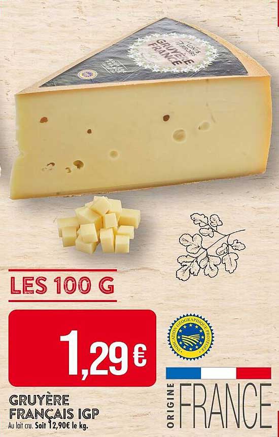 GRUYÈRE FRANÇAIS IGP