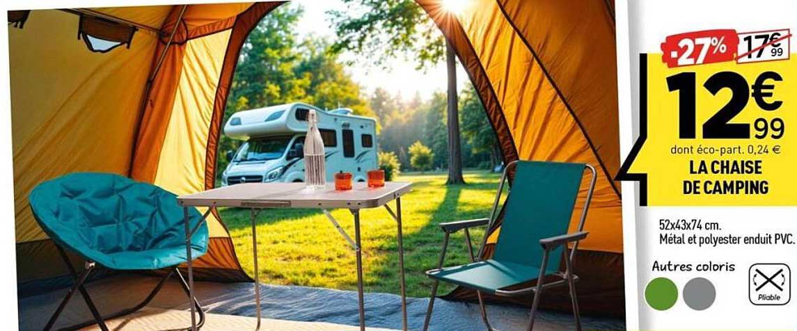 LA CHAISE DE CAMPING