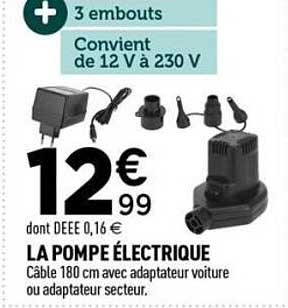 LA POMPE ÉLECTRIQUE