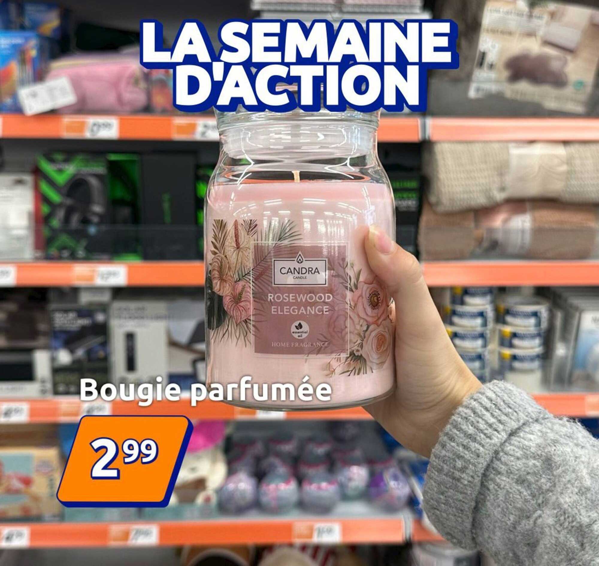 LA SEMAINE D'ACTION - Bougie parfumée