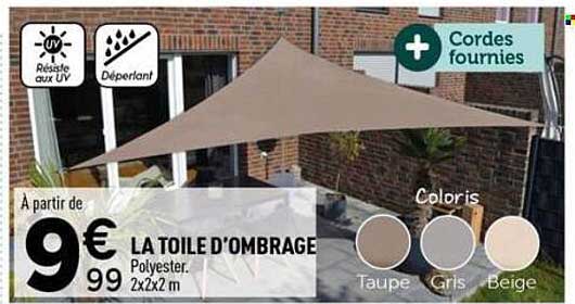 LA TOILE D’OMBRAGE