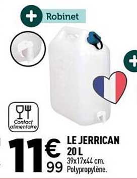 LE JERRICAN 20 L