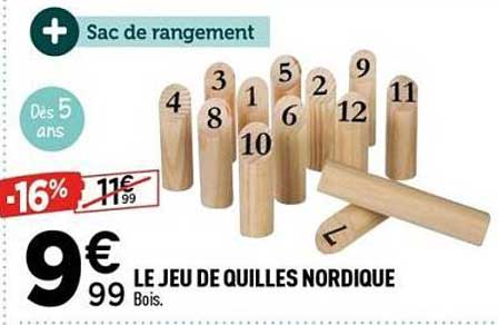 LE JEU DE QUILLES NORDIQUE