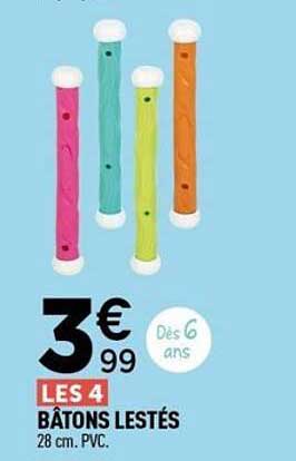 LES 4 BÂTONS LESTÉS