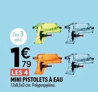 MINI PISTOLETS À EAU