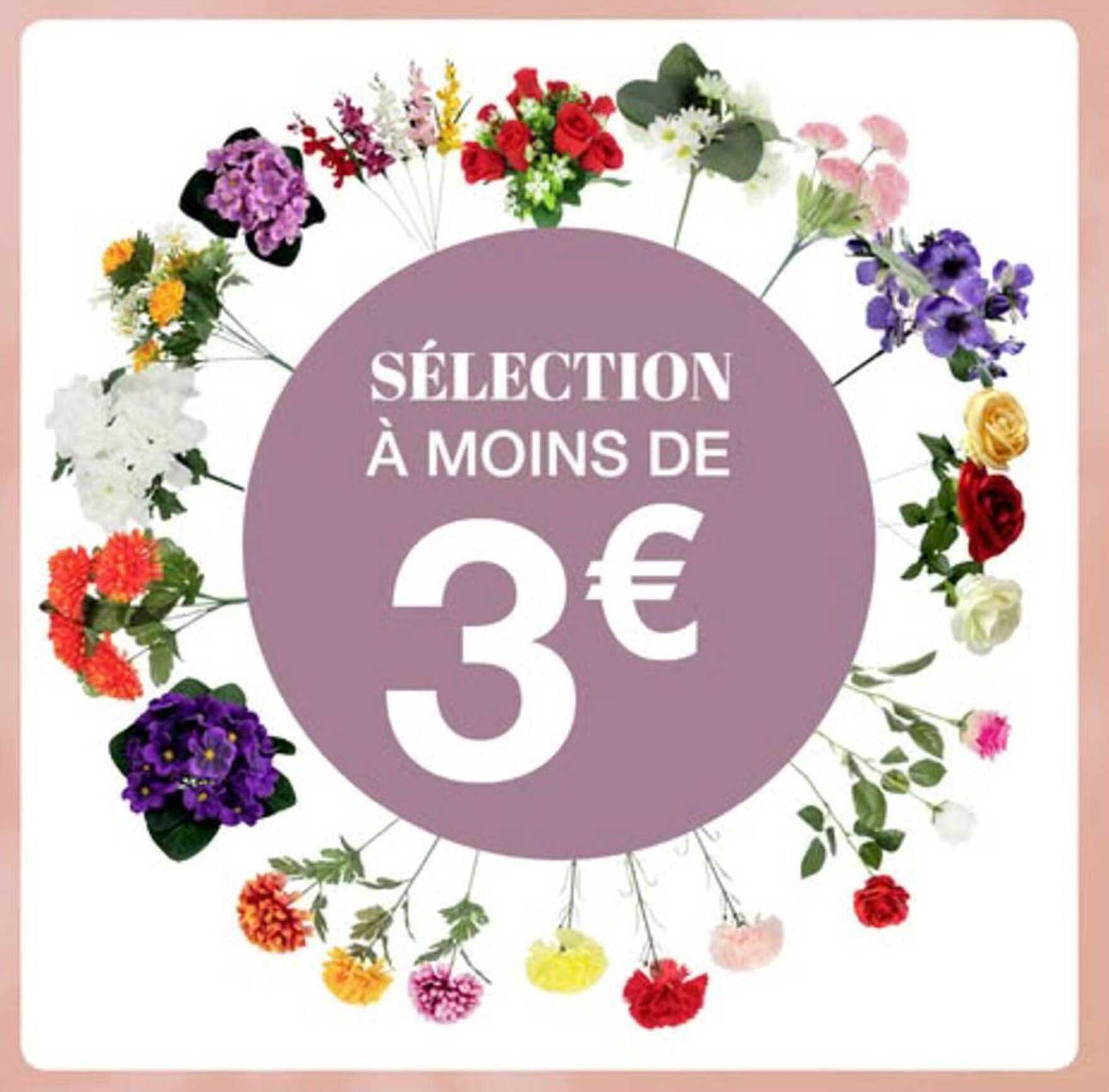 SÉLECTION À MOINS DE 3 €