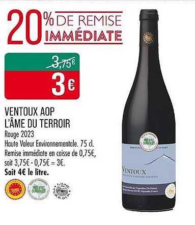 VENTOUX AOP L'ÂME DU TERROIR