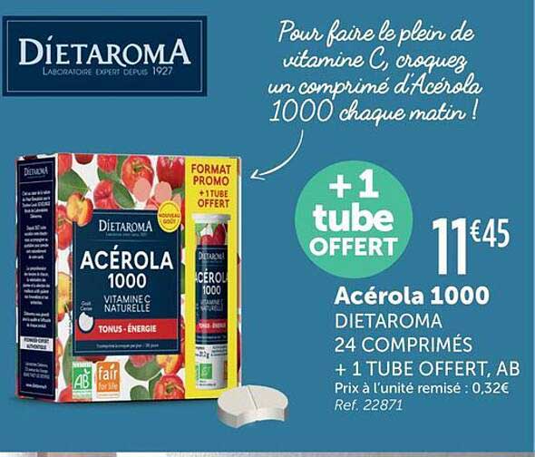+ 1 tube OFFERT