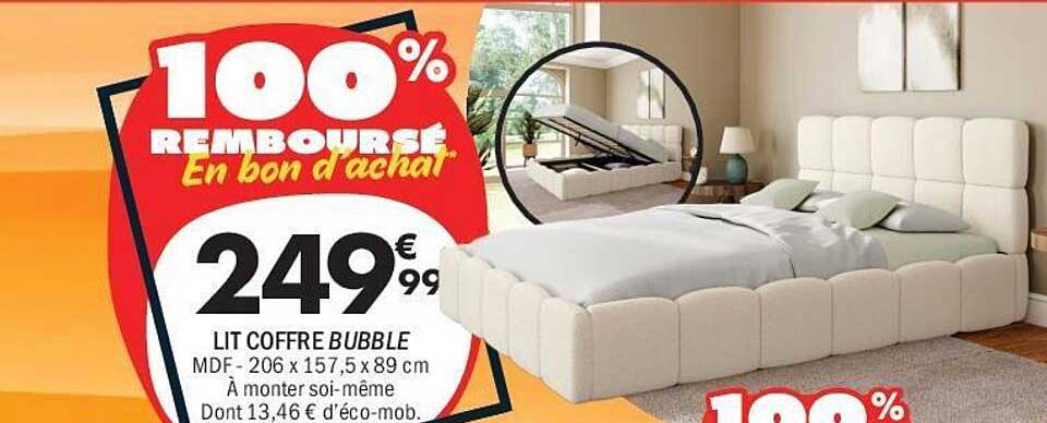 100% remboursé en bon d'achat