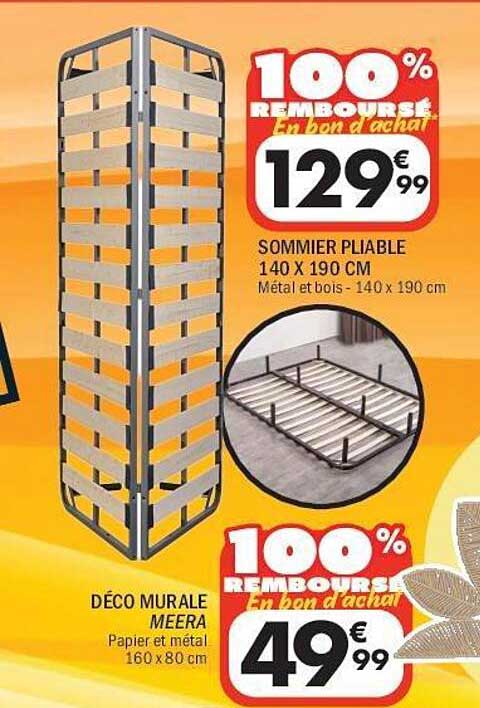 100% remboursé en bon d’achat