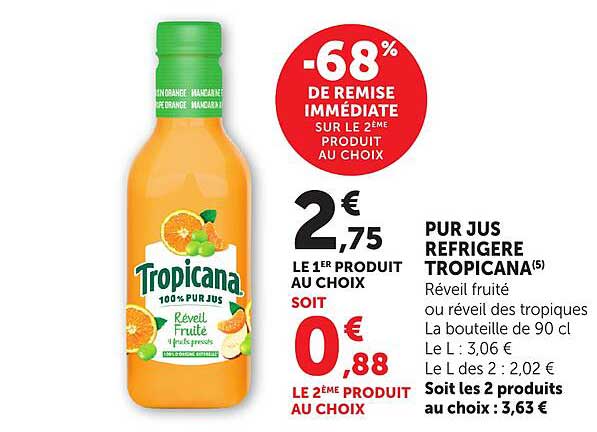 -68% DE REMISE IMMÉDIATE SUR LE 2ÈME PRODUIT AU CHOIX