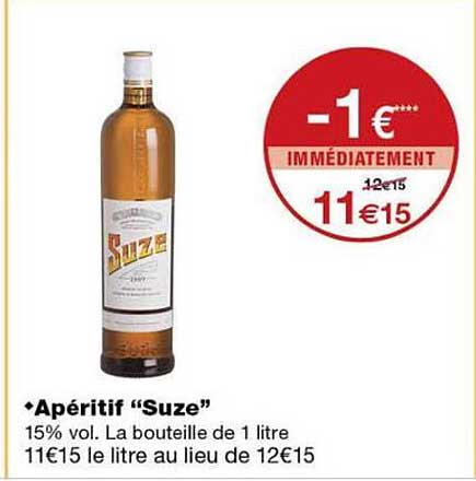 Apéritif “Suze”
