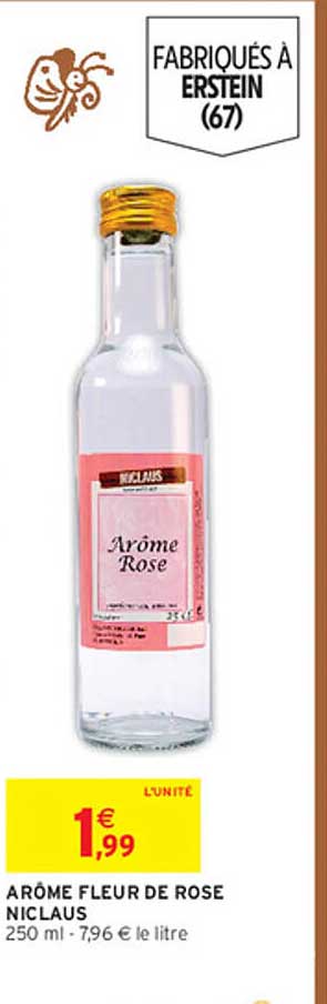 ARÔME FLEUR DE ROSE NICLAUS