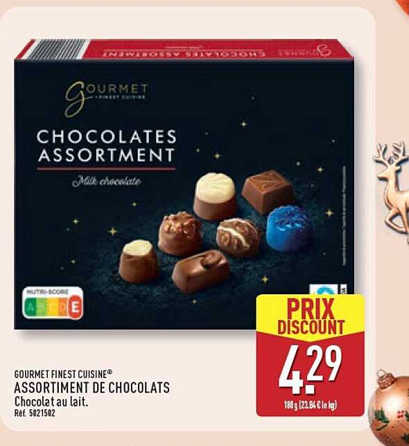 ASSORTIMENT DE CHOCOLATS