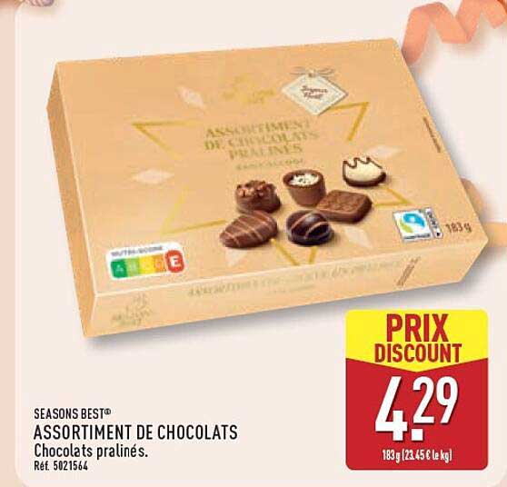 ASSORTIMENT DE CHOCOLATS