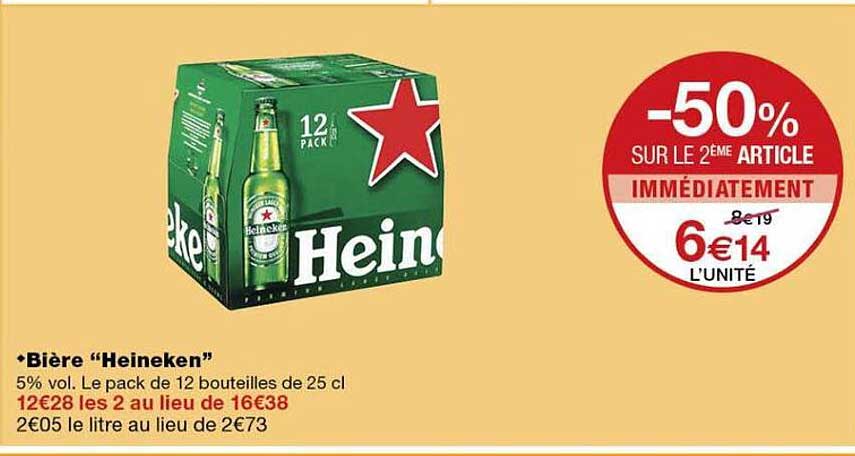 Bière “Heineken”