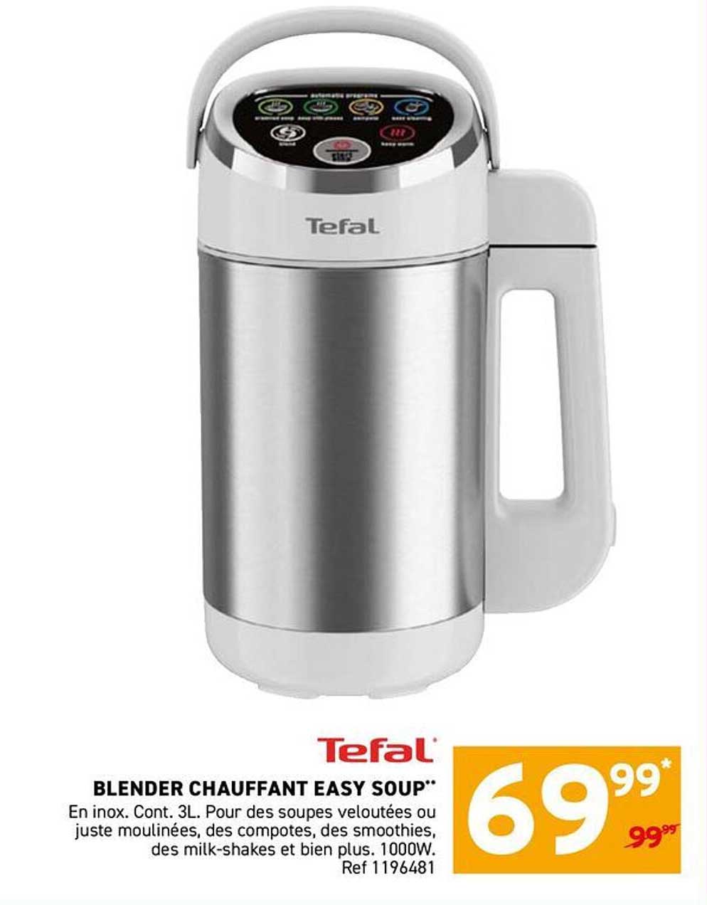 BLENDER CHAUFFANT EASY SOUP**