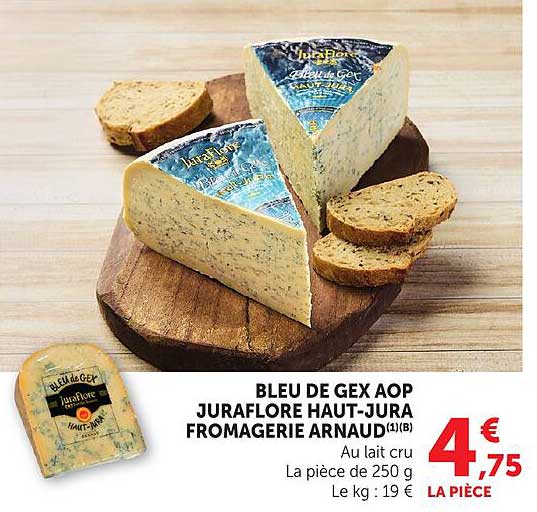 BLEU DE GEX AOP JURAFLORE HAUT-JURA FROMAGERIE ARNAUD(1)(B)