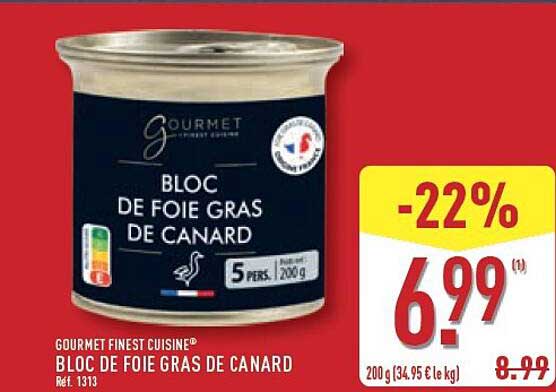 BLOC DE FOIE GRAS DE CANARD