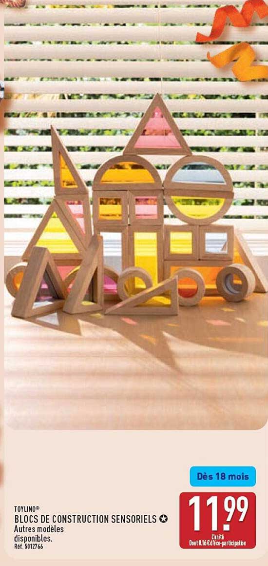 BLOCS DE CONSTRUCTION SENSORIELS