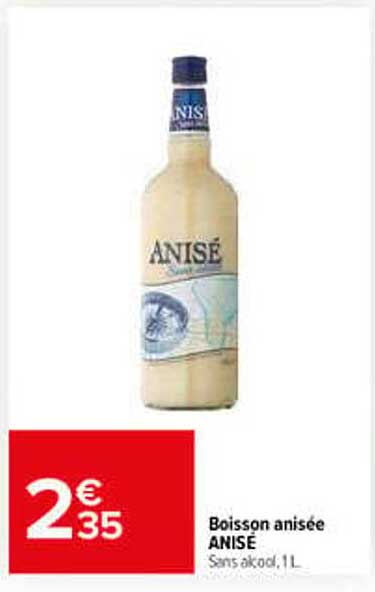 Boisson anisée ANISÉ