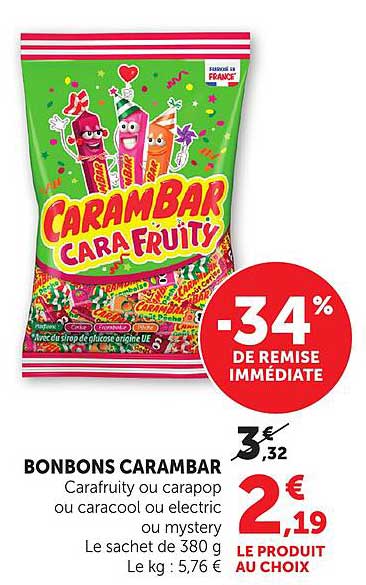BONBONS CARAMBAR