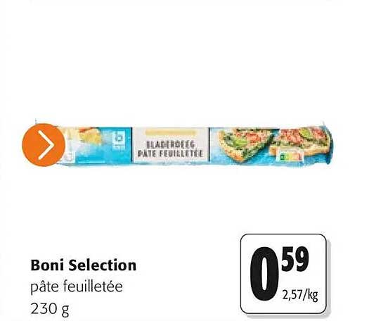 Boni Selection pâte feuilletée 230 g