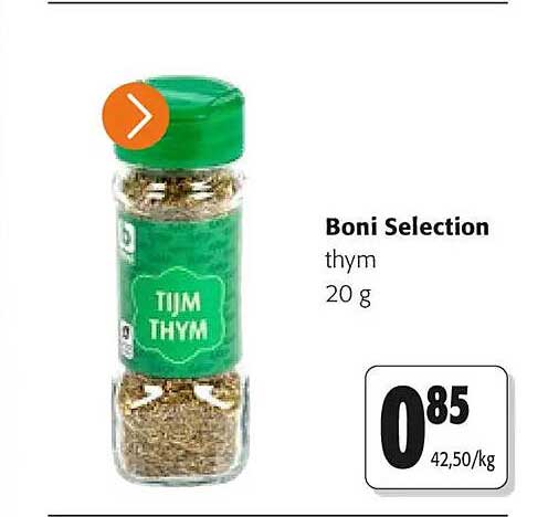 Boni Selection thym 20 g