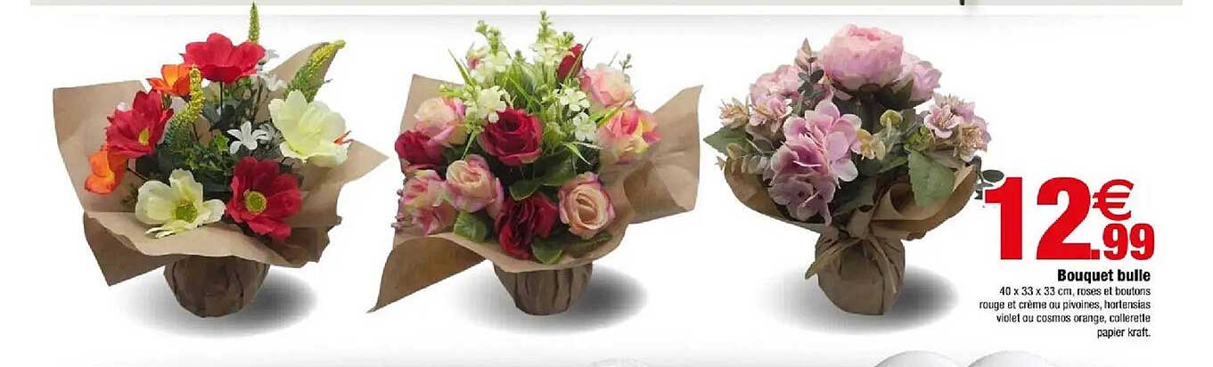 Bouquet bulle