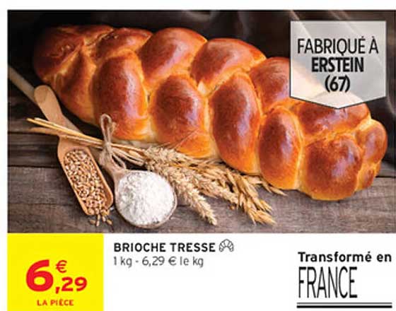 BRIOCHE TRESSE