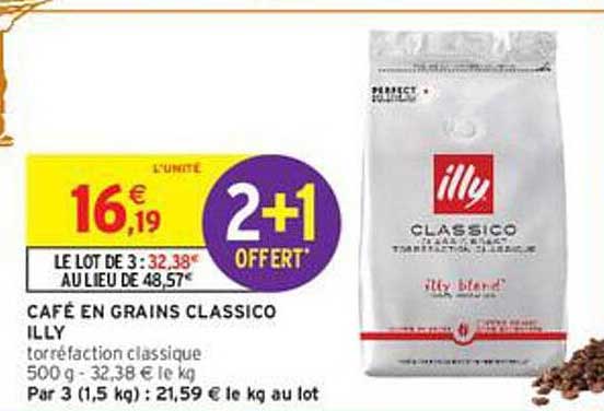 CAFÉ EN GRAINS CLASSICO ILLY