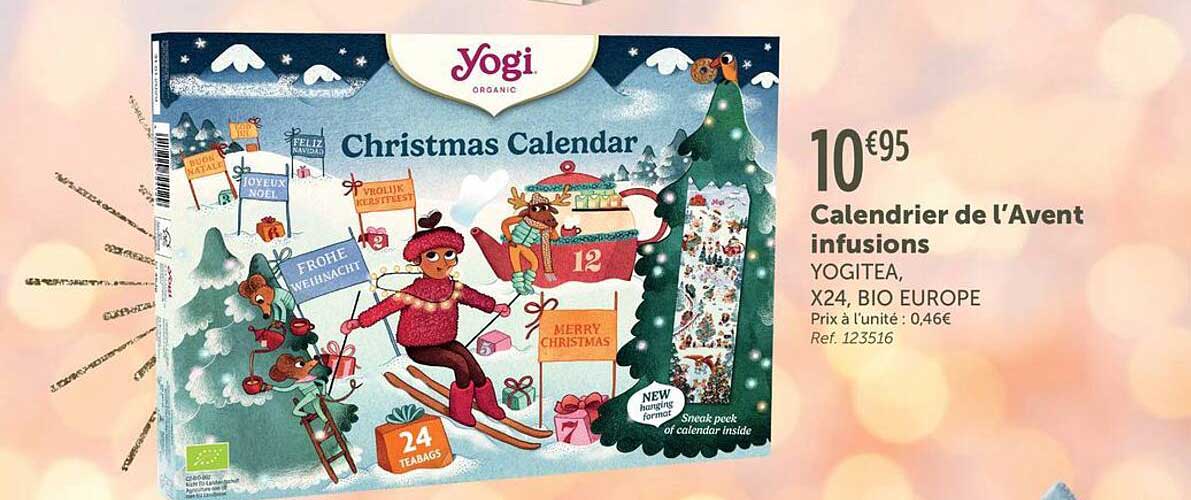 Calendrier de l’Avent infusions