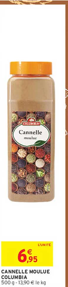 CANNELLE MOULUE COLUMBIA