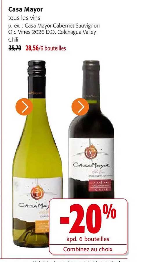 Casa Mayor tous les vins